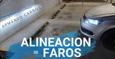¿Cómo saber si las luces están bien alineadas?