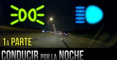 ¿Qué luces necesito para andar de noche?