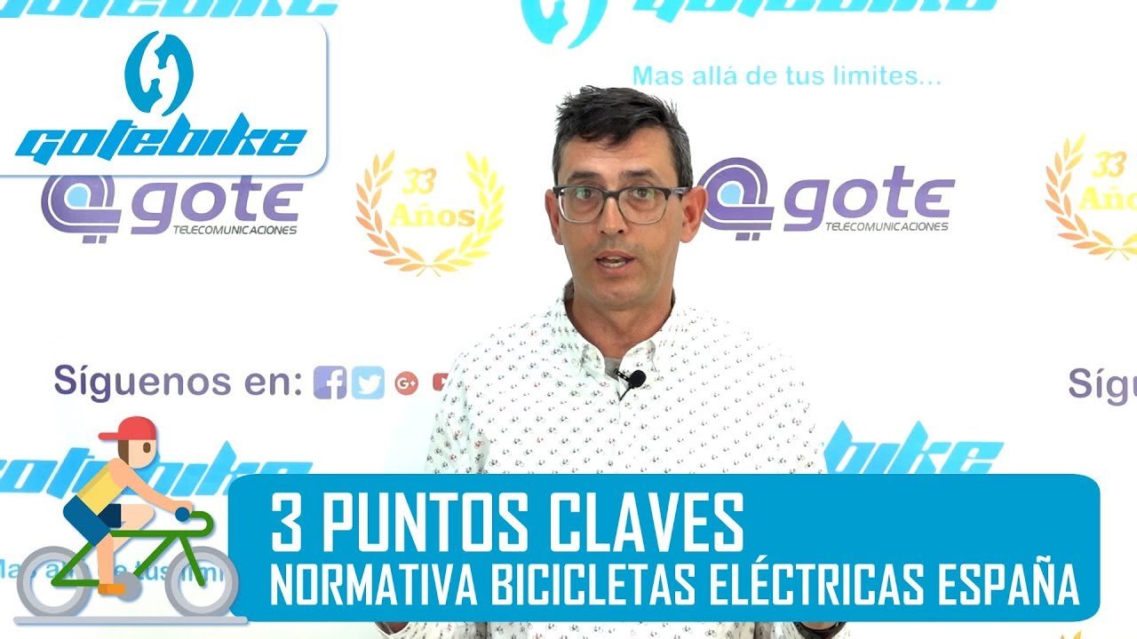¿Qué normativa aplica para bicicletas eléctricas?