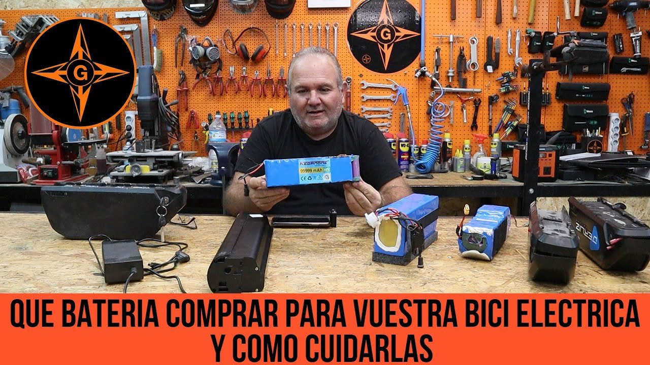 ¿Qué tipo de baterías usan las luces de bicicleta?