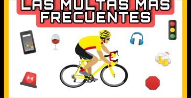 Multas por no usar luz en bicicleta en vias publicas