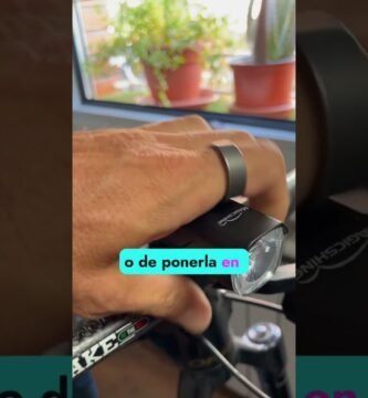 luces ultraligeras para bicicletas plegables para ciclistas que pedalean de noche