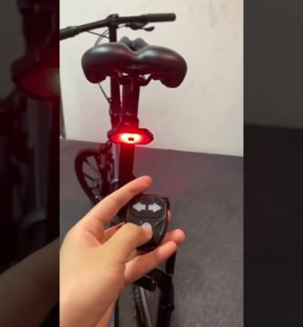 luces ultraligeras para bicicletas plegables para ciclovías mal iluminadas