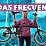luces ultraligeras para bicicletas plegables para trayectos con lluvia o niebla