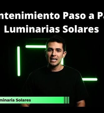 mantenimiento preventivo para luces LED intermitentes en luces con panel solar