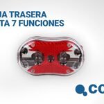 pasos para revisar conexiones flojas en luces de bicicleta en luces traseras a bateria