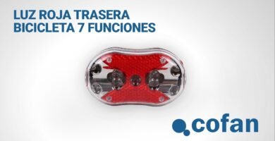 pasos para revisar conexiones flojas en luces de bicicleta en luces traseras a bateria