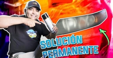 como limpiar luces con carcasa transparente sin rayarlas en luces con clip magnético