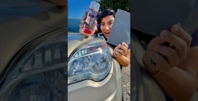 como limpiar luces con carcasa transparente sin rayarlas en luces de freno automatico