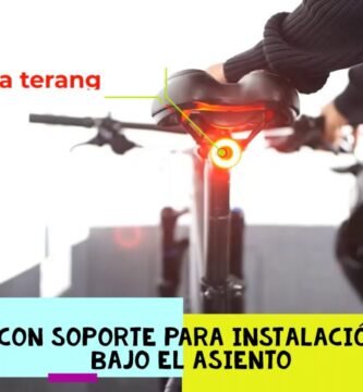 luces de freno activadas por sensor para ciclistas de carretera