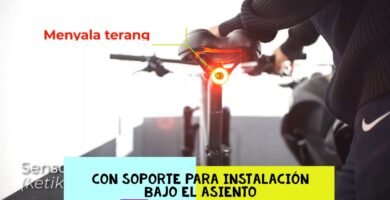 luces de freno activadas por sensor para ciclistas de carretera
