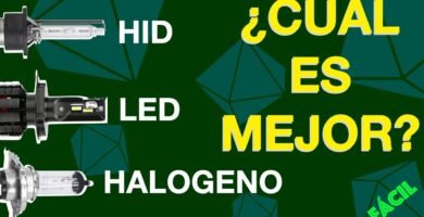 Comparativa completa entre diferentes tipos de luces delanteras potentes