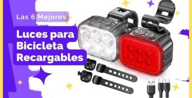 Comparativa entre modelos de luces recargables por USB para bicicleta más vendidos